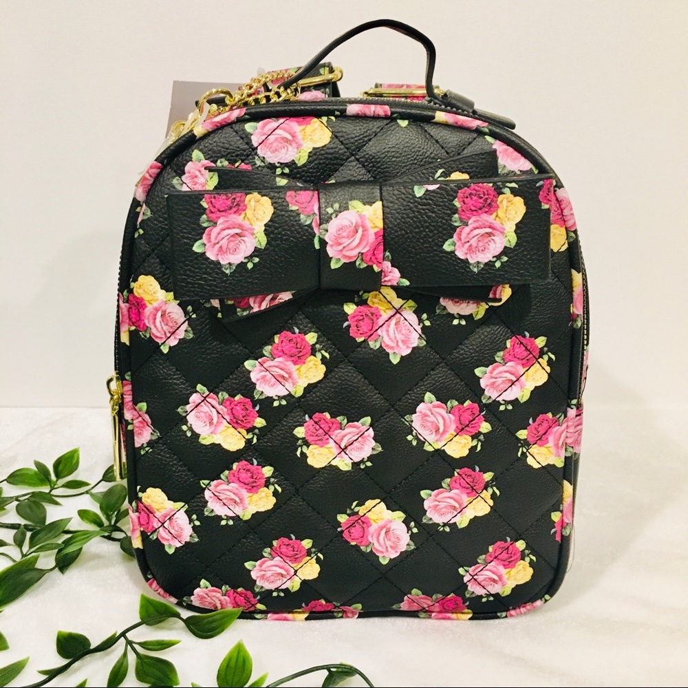 Host Pick NWT Betsey Johnson Floral Mini Backpack